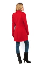 Демисезонное пальто Mila Nova ПВ-12 красный — изображение 2