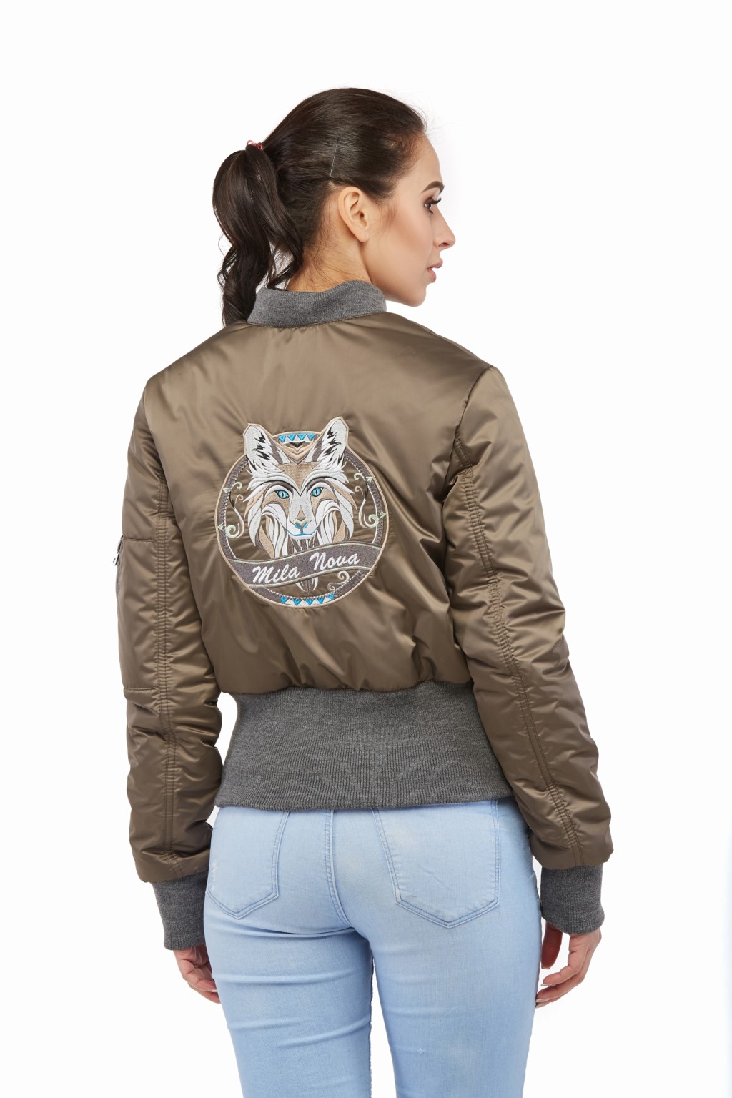 Демісезонна куртка Mila Nova КВ-13 капучино - Зображення 2