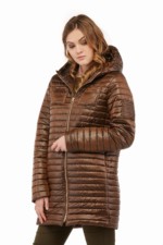 Демисезонная куртка Mila Nova КВ-6 шоколад — изображение 3