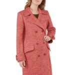 Демисезонное пальто Mila Nova ПВ-25 красный