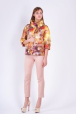 Демисезонная куртка Mila Nova С-10д желтый — изображение 2