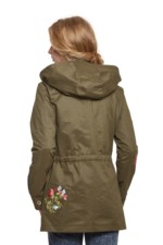 Демисезонная парка Mila Nova П-2в хаки — изображение 3