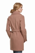 Демисезонное пальто Mila Nova ПВ-21 капучино — изображение 2