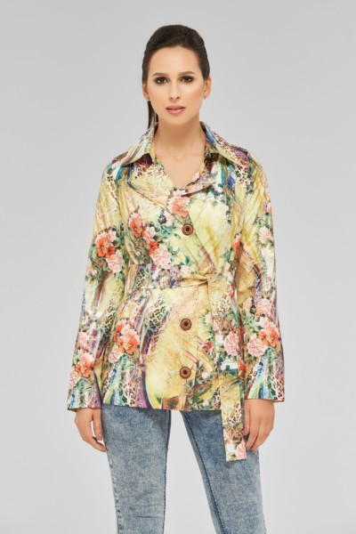 Демисезонная Куртка Mila Nova С-70 Желтый