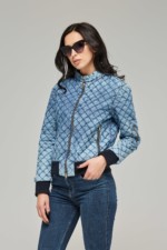 Джинсовая куртка Mila Nova Q-7 синий