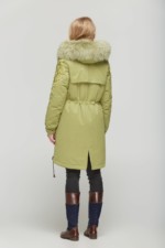 Зимняя парка Mila Nova П-7ех оливка — изображение 2