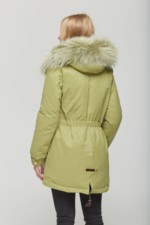 Зимняя парка Mila Nova П-32 оливка — изображение 3