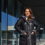 Зимняя Дубленка Mila Nova Д-157 б черный