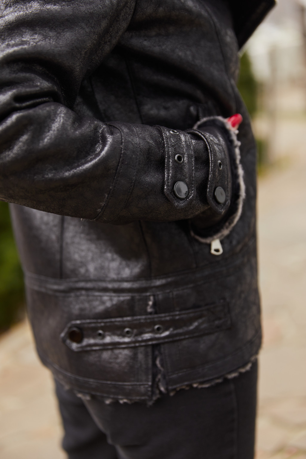 Зимняя дубленка Mila Nova Д-129кор черный — изображение 4