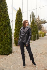 Зимняя дубленка Mila Nova Д-129кор черный — изображение 3