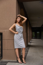 Летнее платье Mila Nova Ф-119 голубое