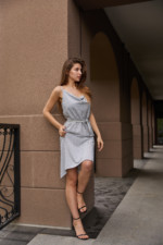 Летнее платье Mila Nova Ф-119 голубое — изображение 3