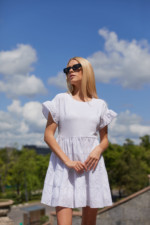 Летнее платье Mila Nova Ф-149 белое — изображение 2