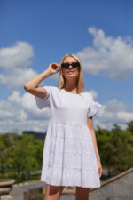 Летнее платье Mila Nova Ф-149 белое