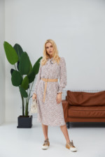 Летнее платье Mila Nova Ф-126 молоко — изображение 2