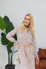 Летнее платье Mila Nova Ф-126 молоко — изображение 3