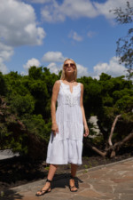 Летнее платье Mila Nova Ф-161 белое