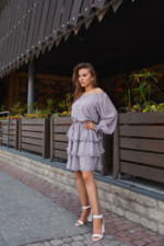 Летнее Платье Mila Nova Ф-148 голубое — изображение 2