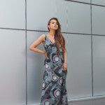 Летнее платье Mila Nova Ф-147 графит