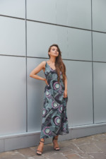 Летнее платье Mila Nova Ф-147 графит