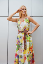 Летнее платье Mila Nova Ф-147 желтое