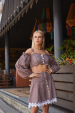 Летний Костюм Mila Nova J-34 капучино — изображение 2