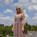 Летнее платье Mila Nova Ф-142 капучино