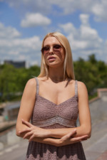 Летнее платье Mila Nova Ф-142 капучино — изображение 2