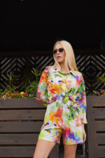 Летний Костюм Mila Nova J-42 желтый — изображение 3