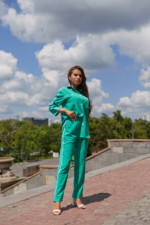 Костюм Mila Nova J-31 зеленый — изображение 4