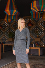 Летнее платье Mila Nova Ф-128 серое