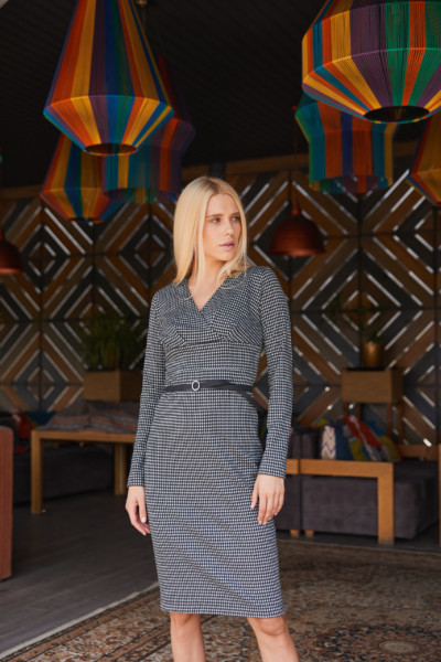 Летнее платье Mila Nova Ф-128 серое