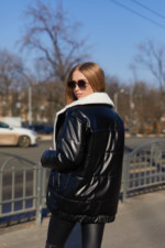 Демисезонная Куртка Mila Nova К-200 черная — изображение 3