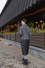 Демисезонное Пальто Mila Nova ПВ-163 черное — изображение 3