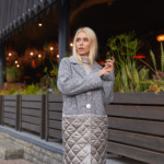 Демісезонне Пальто Mila Nova ПВ-163 сіре