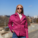 Демисезонная Куртка Mila Nova К-192 Малина