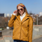 Демисезонная Куртка Mila Nova К-192 Горчица