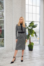 Платье Mila Nova Ф-139 серое — изображение 4