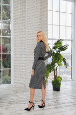 Платье Mila Nova Ф-139 серое — изображение 3