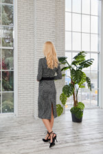 Платье Mila Nova Ф-139 серое — изображение 2