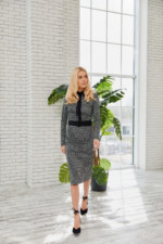 Платье Mila Nova Ф-139 серое