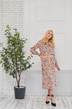 Летнее платье Mila Nova Ф-126 шоколад — изображение 2