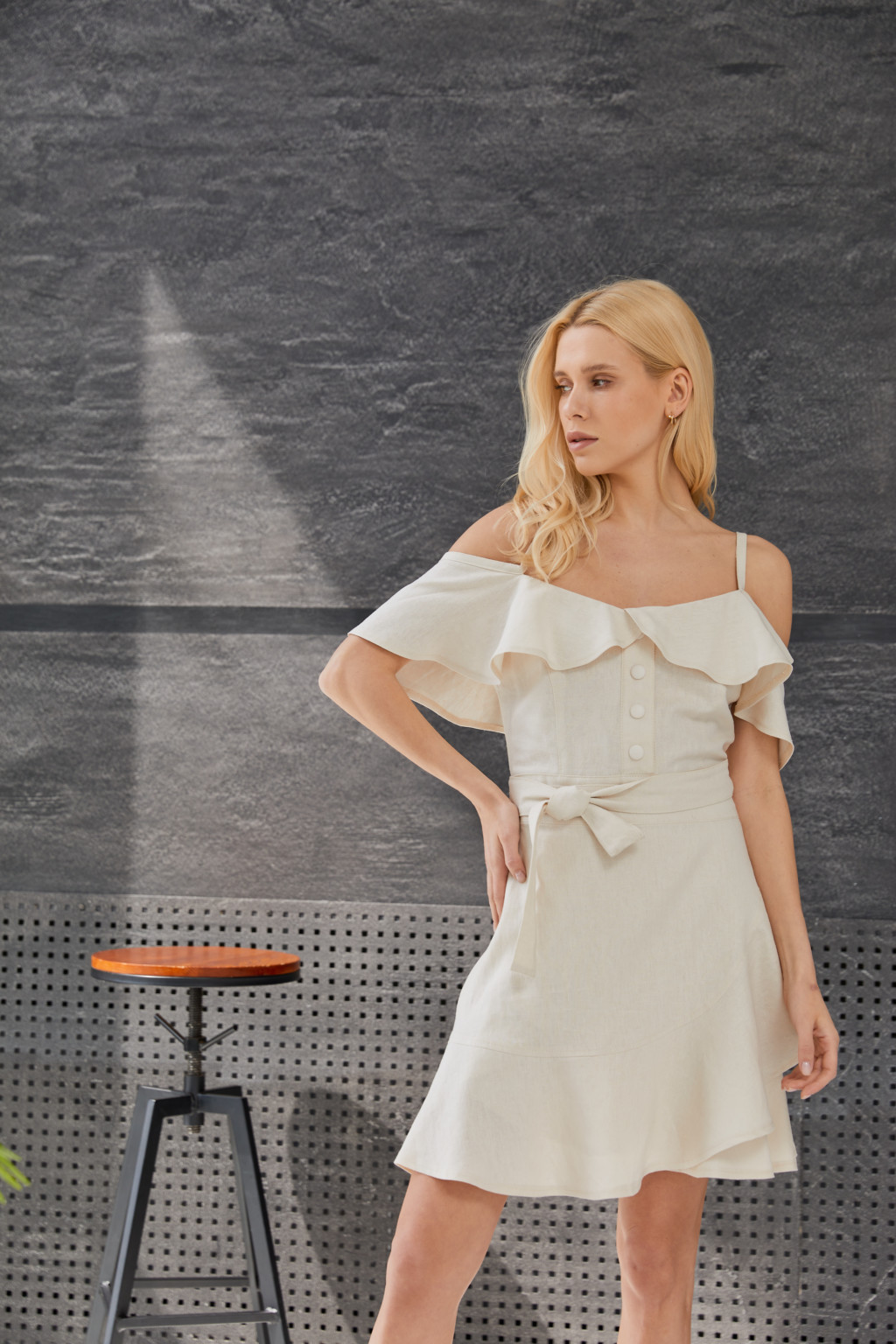 Летнее платье Mila Nova Ф-133 молоко — изображение 2