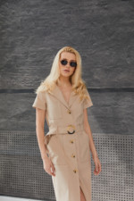 Летнее платье Mila Nova Ф-122 бежевое