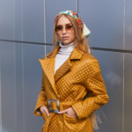 Демисезонная Куртка Mila Nova К-193 горчица