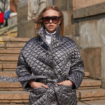 Демисезонная Куртка Mila Nova К-201 серая