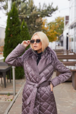 Зимний плащ Mila Nova ПВ-120 черный — изображение 8