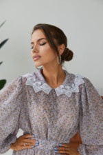 Летнее платье Mila Nova Ф-143 голубое — изображение 2