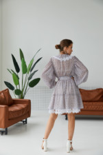 Летнее платье Mila Nova Ф-143 голубое — изображение 6