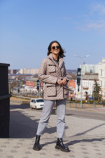 Демисезонная Куртка Mila Nova ПВ-259 капучино